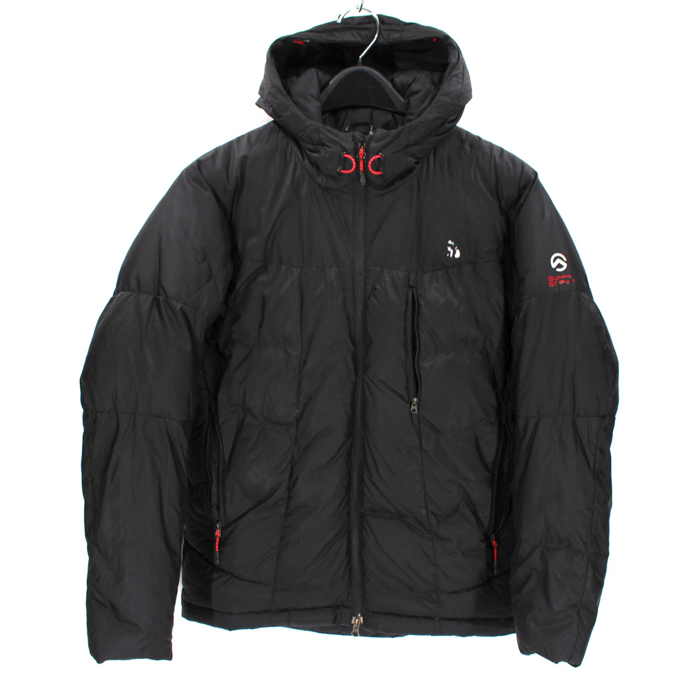 The North Face Summit Series Black Hooded Pertex Down Insulated Jacket S Coat